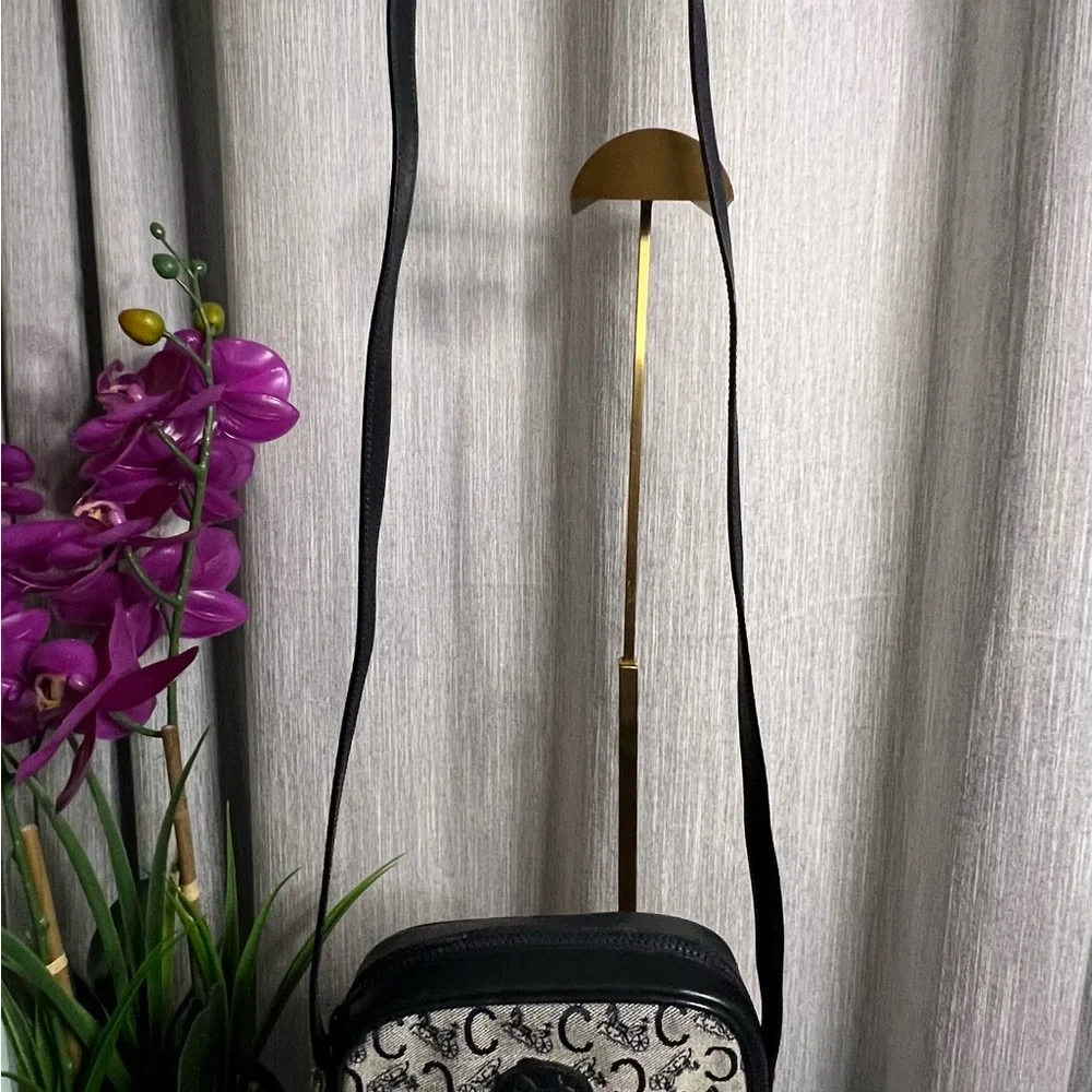Celine Navy and White Mini Crossbody Bag - Picture 13 of 13